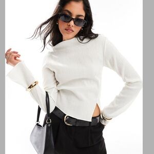 & other stories white long sleeve